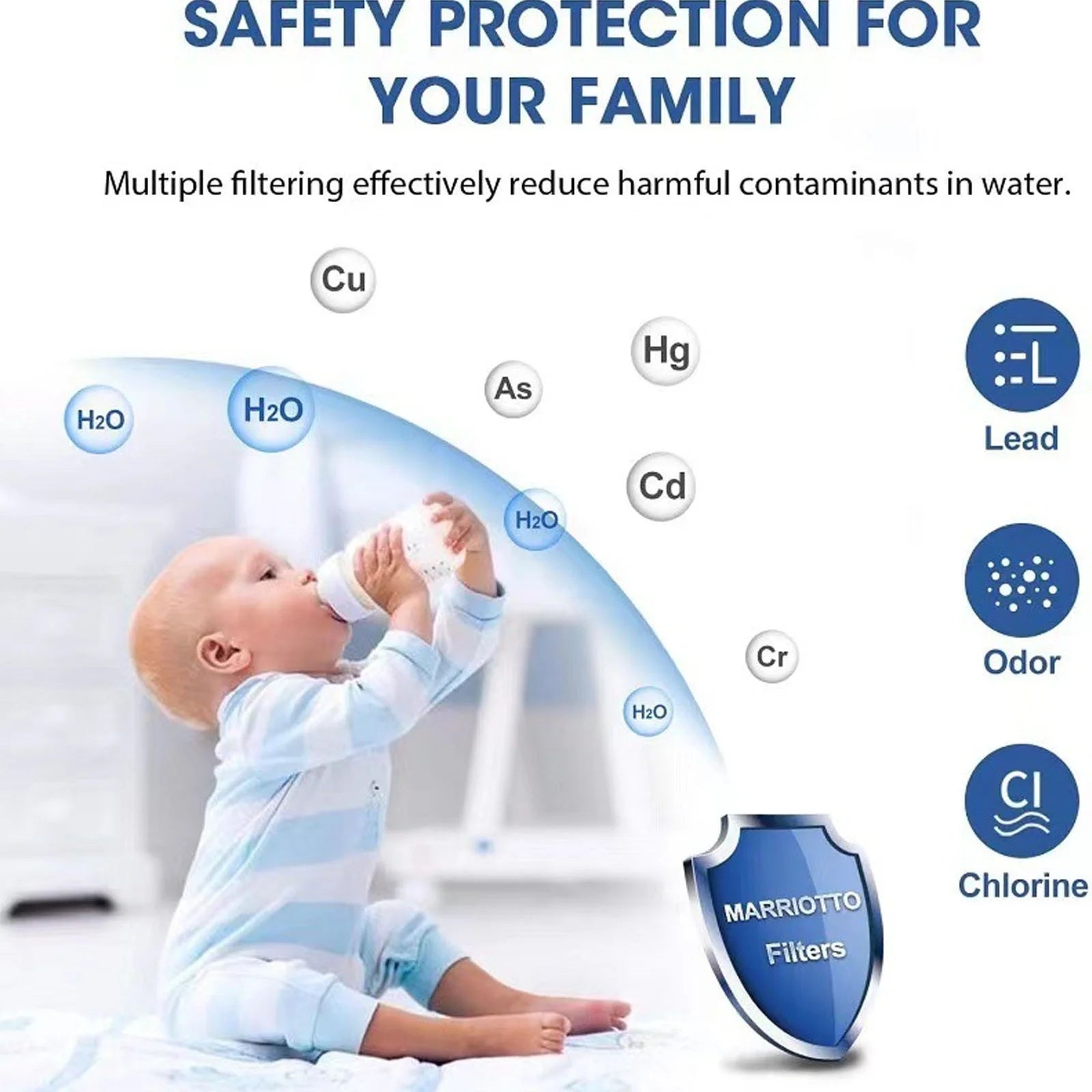 GE XWF Refrigerator Water Filter