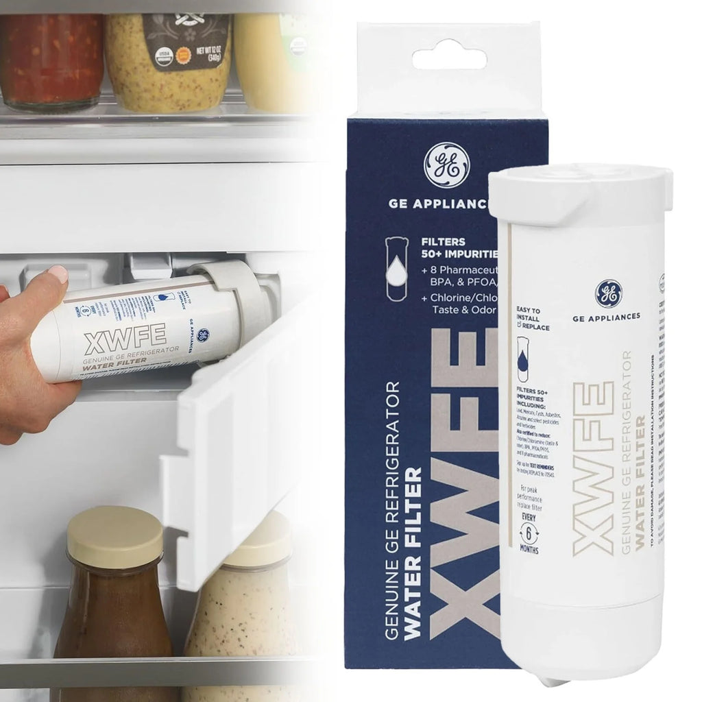 GE XWFE Refrigerator Water Filter (no chip)